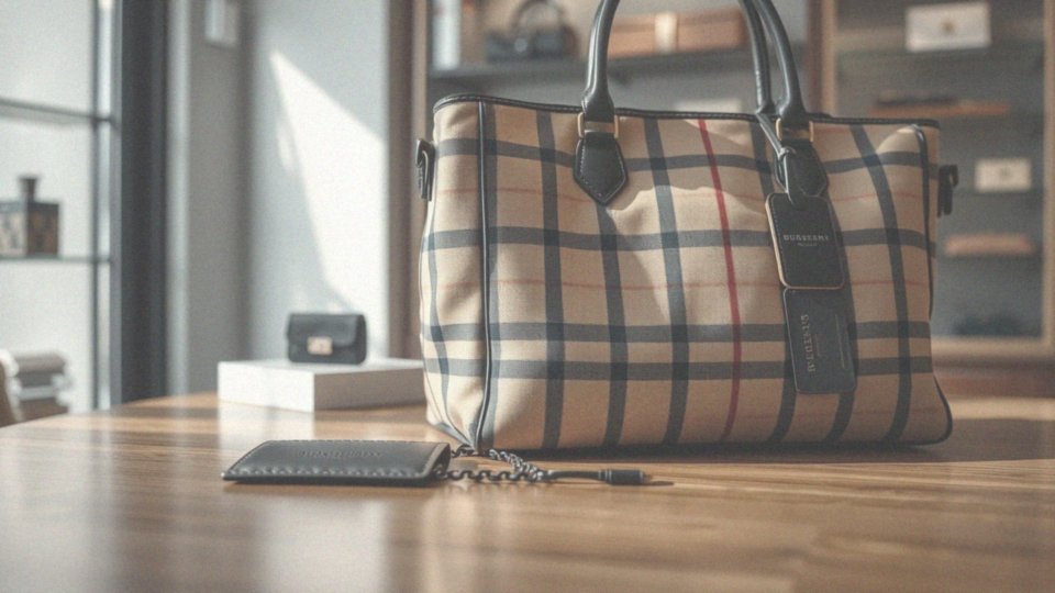 Jakie cechy wyróżniają oryginalne torebki Burberry?