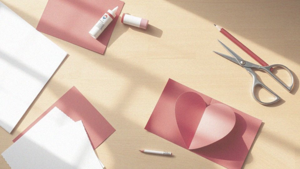 Jakie materiały potrzebujesz do wykonania serca z papieru 3D?