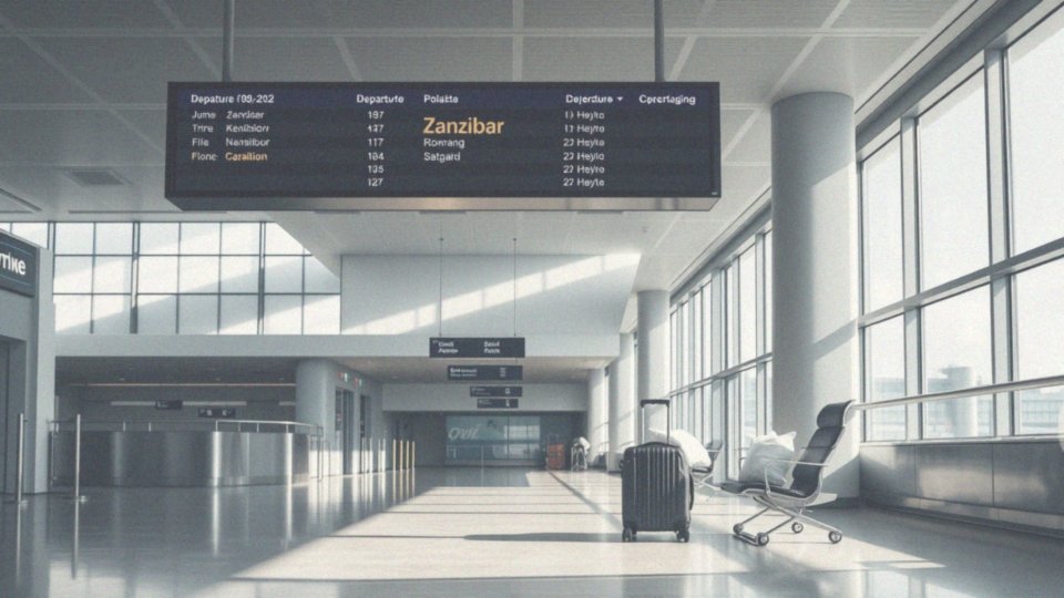 Co należy wiedzieć o transferach i przesiadkach podczas lotu do Zanzibaru?