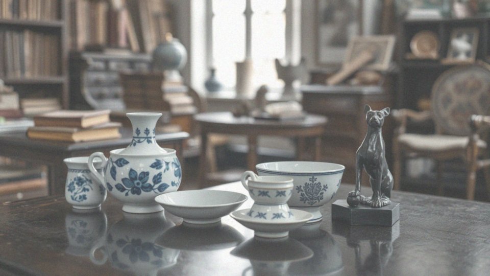 Jakie są cechy charakterystyczne antyków porcelanowych z GDR?