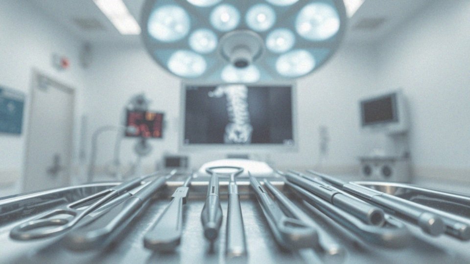 Jak operacja wpływa na ból związany z pęknięciem pierścienia włóknistego?