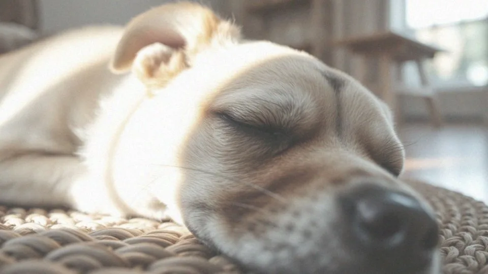 Czy psy śpią z otwartymi oczami? Przyczyny i znaczenie