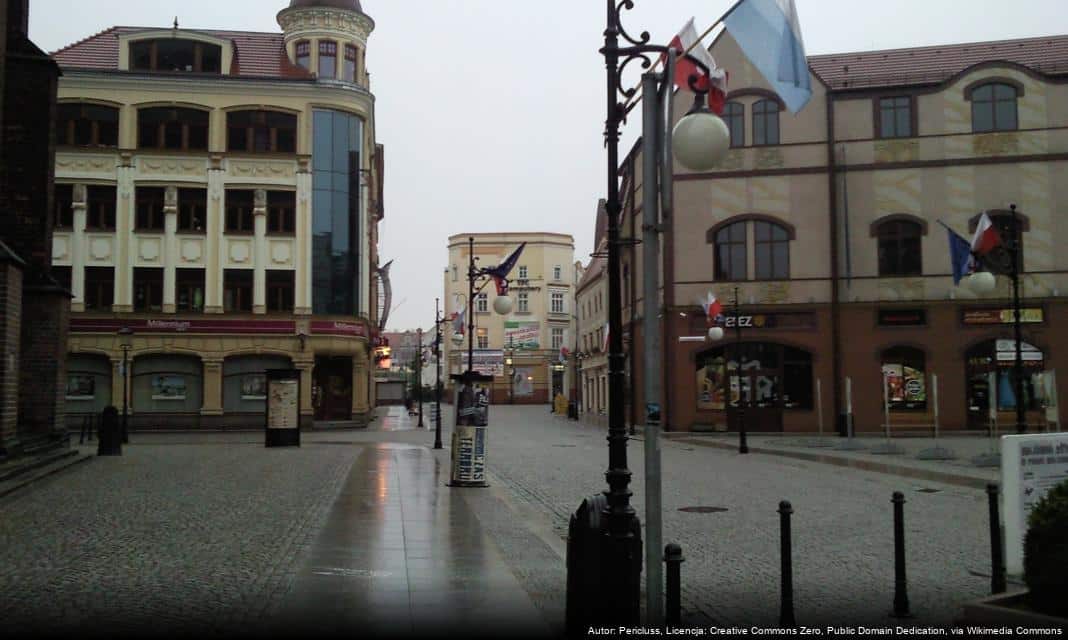 Ostrzeżenie meteorologiczne dla Legnicy na intensywne opady deszczu